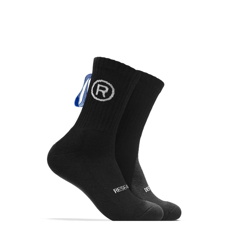 Research & Destroy Socks Black