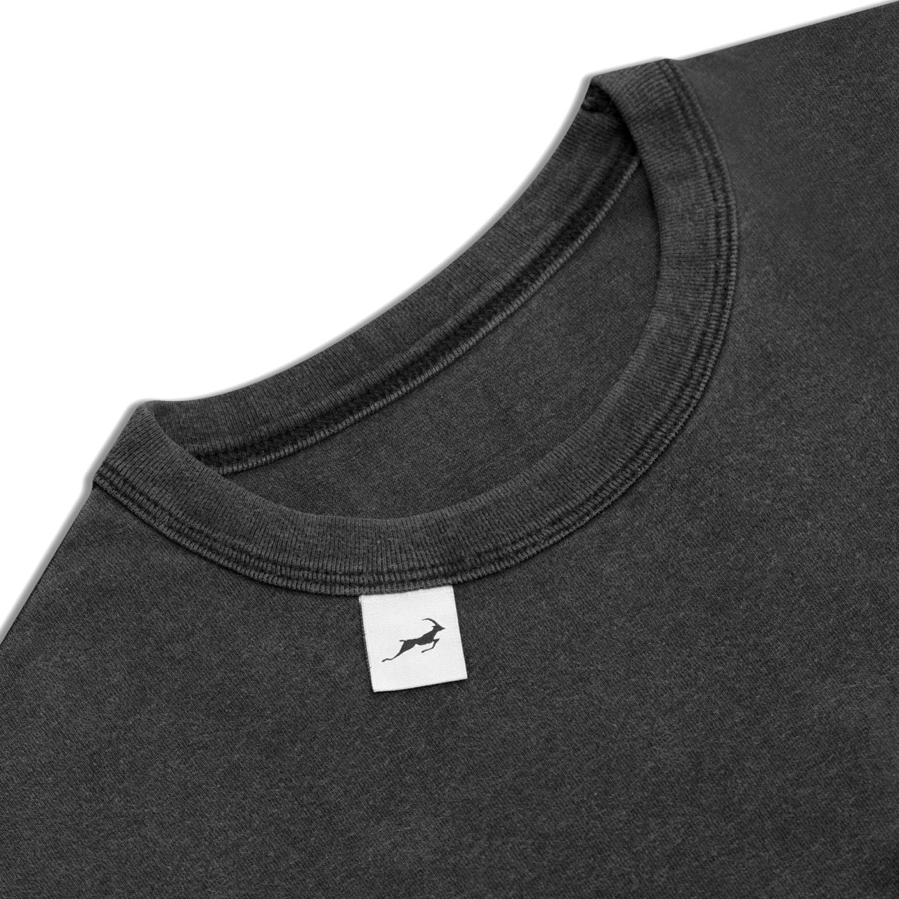 T-Shirt Washed Black