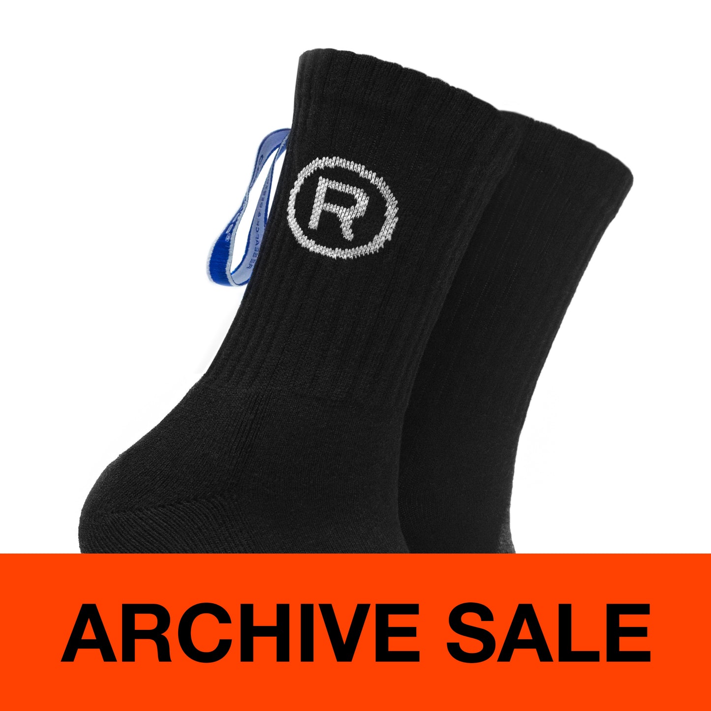 Research & Destroy Socks Black