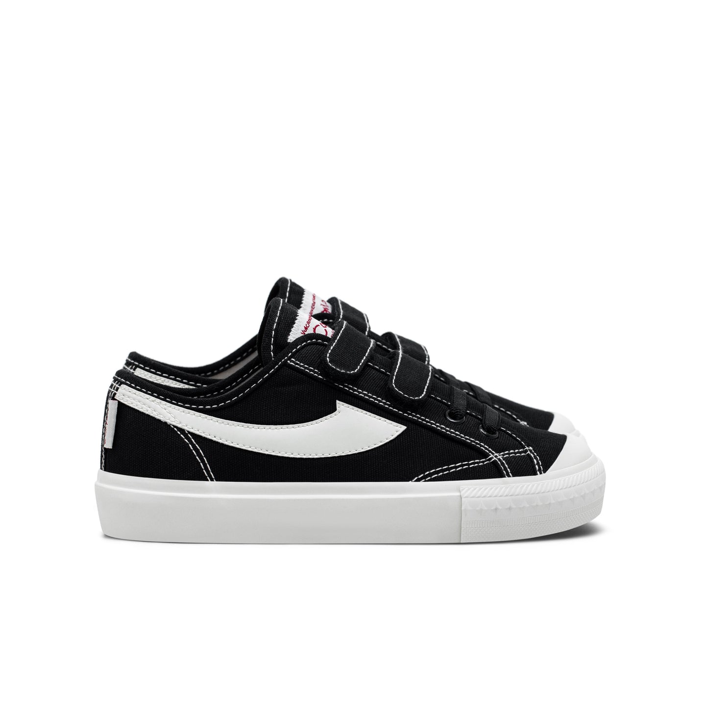 Gazelle Kids Low Black White